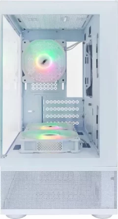 Корпус для компьютера 1stPlayer MIKU Mi2-A ARGB / Mi2-A-WH-2FC7R-W-1FC7-W (белый, без БП) — фото 10