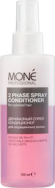 Спрей для волос Mone Professional Двухфазный для окрашенных волос (150мл) — фото 9