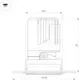 Точечный светильник Arlight MS-ARADO-TRIMLESS-R75-12W Warm3000 WH-WH 24 deg 230V / 058773 — фото 5