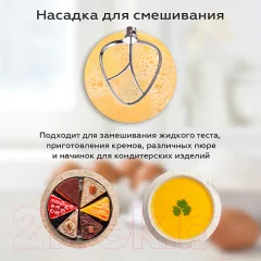 Миксер стационарный BQ MX840 (серый) — фото 7