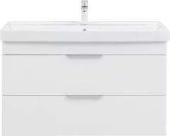 Тумба под умывальник Aquanet Ирис New 100 / 339280 (белый глянцевый) — фото 8