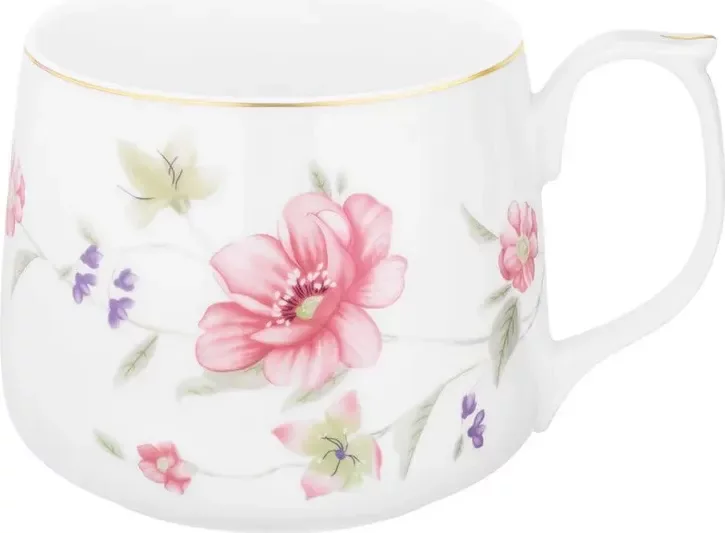 Кружка Elan Gallery Диана New Bone China / 740551