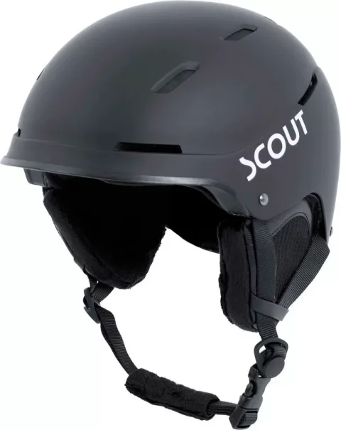 Шлем горнолыжный Ultrascout Nix W-210M-ULSC (M, черный матовый)