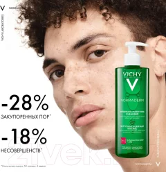 Набор косметики для лица Vichy Normaderm Гель д/умывания 400мл+Лосьон 200мл — фото 4