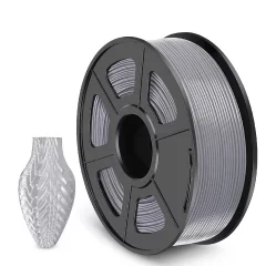Пластик для 3D-печати NV Print NV-3D-ABS-SILVER (1.75мм, 1кг, серебристый) — фото 2