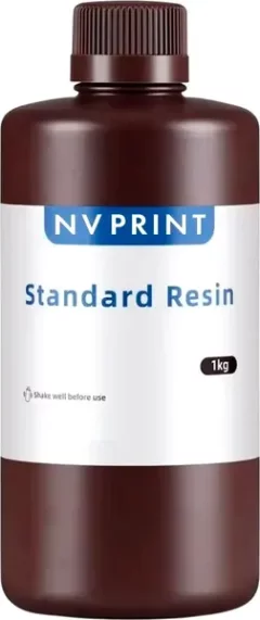 Фотополимерная смола для 3D-принтера NV Print NV-3D-STD-RESIN-GREY (1кг, серый) — фото 3