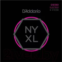 Струны для электрогитары D'Addario NYXL0980 — фото 1