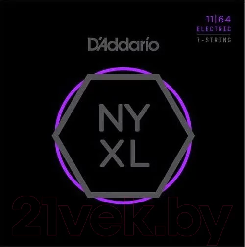 Струны для электрогитары D'Addario NYXL1164