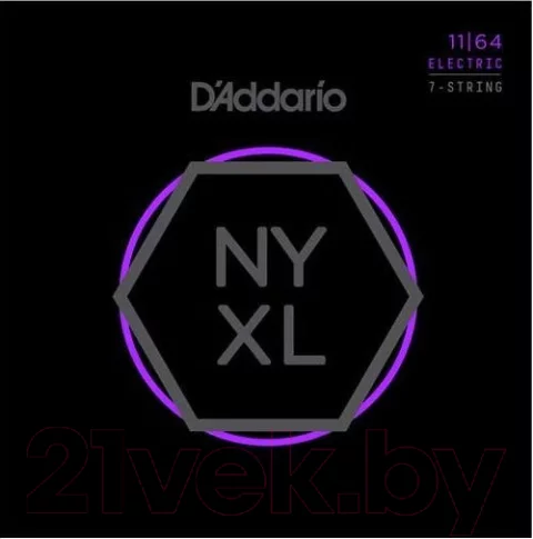 Струны для электрогитары D'Addario NYXL1164