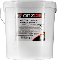 Смазка техническая Onzoil Солидол жировой (17кг) — фото 1