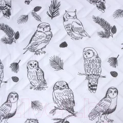 Покрывало Love Life Owls евро / 9629510 — фото 3