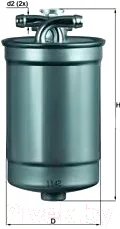Топливный фильтр Knecht/Mahle P10196 / KL554D