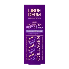 Крем для лица Librederm Коллаген Peptide+ омолаживающий для лица шеи декольте (50мл) — фото 2