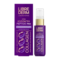 Крем для лица Librederm Коллаген Peptide+ омолаживающий для лица шеи декольте (50мл) — фото 3