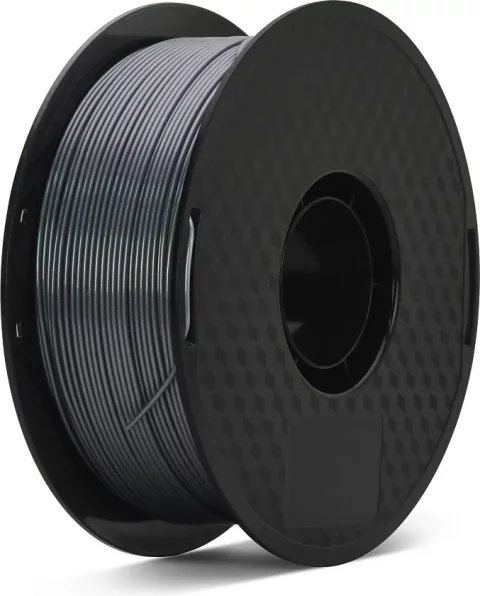 Пластик для 3D-печати Crown PETG / CM-FILPETG024SS (1.75мм, 1кг, сталь/серебристый)