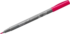 Лайнер Staedtler Pigment Brush / 371-23 (бордово-красный) — фото 1