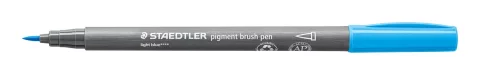 Лайнер Staedtler Pigment Brush / 371-30 (голубой)