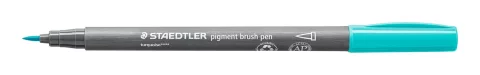 Лайнер Staedtler Pigment Brush / 371-35 (бирюзовый)