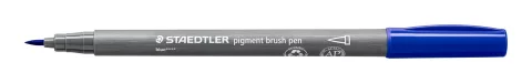 Лайнер Staedtler Pigment Brush / 371-3 (синий)