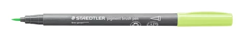 Лайнер Staedtler Pigment Brush / 371-530 (лимонно-зеленый)