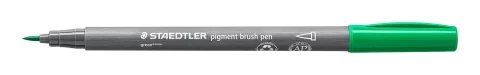 Лайнер Staedtler Pigment Brush / 371-5 (зеленый)