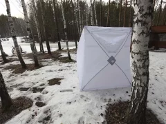 Палатка Пингвин Shelters Охотничья засидка Хант люкс зима (белый) — фото 6