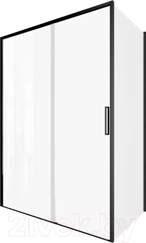 Душевой уголок Aquanet Pleasure Evo 140 / AE65-140x80-BT (черный анодированный)