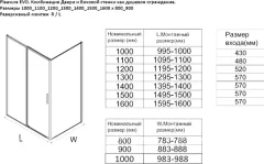 Душевая стенка Aquanet Pleasure Evo 80 / AE65-F80-GBT (золото брашированное/никель) — фото 9