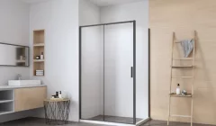 Душевая стенка Aquanet Pleasure Evo 90 / AE65-F90-BT (черный анодированный) — фото 8