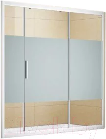 Стеклянная шторка для ванны Aquanet Practic 180 / AE10-B-180H150U-CP (прозрачное стекло)