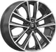 Литой диск SKAD Premium КР012 Sportage QL 18x7" 5x114.3мм DIA 67.1мм ET 48.5мм (Diamond Gloss Graphite) — фото 2