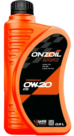 Моторное масло Onzoil Premium 0W20 C5 (900мл) — фото 1