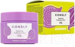 Крем для лица Consly Probiotic Biome Soothing Fig Pudding Успокаивающий (50мл) — фото 6