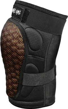 Защита колена горнолыжная White Owl Pro knee protection / W113257 (M, черный с оранжевым) — фото 1