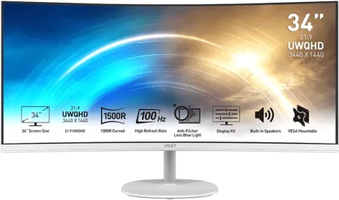 Монитор MSI Pro MP341CQW