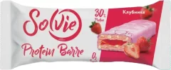 Набор протеиновых батончиков Solvie Protein Barre Клубника (24x50г) — фото 3