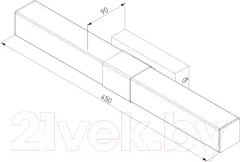 Подсветка для картин и зеркал Elektrostandard Protera LED MRL LED 1008 (хром) — фото 6