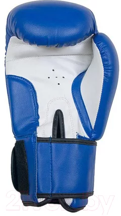 Боксерские перчатки Indigo Sport PS-799 (8oz, синий) — фото 4