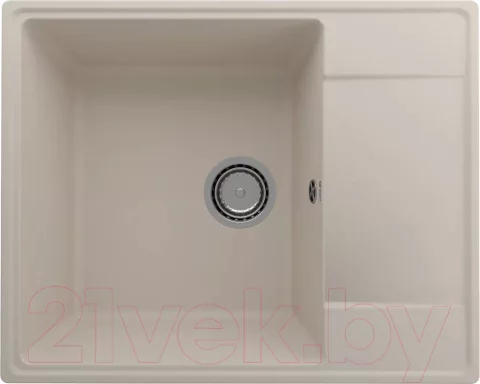 Мойка кухонная Ulgran Quartz Prima 605-02 (лен)