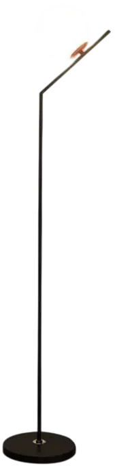 Торшер AksHome R E27 (черный)