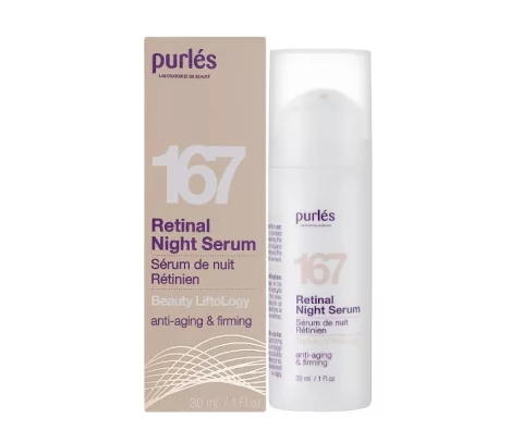 Сыворотка для лица Purles Retinal Night для лица, шеи и декольте №167 (30мл)