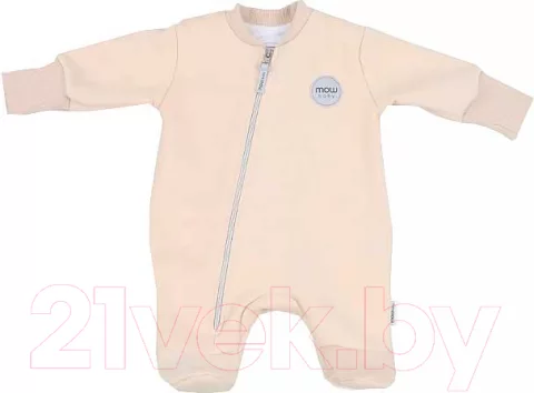 Комбинезон для малышей MOWbaby Ruby 9-12м / 153/2-9-12 (Vanilla Beige)