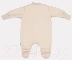 Комбинезон для малышей MOWbaby Ruby 9-12м / 153/2-9-12 (Vanilla Beige) — фото 3