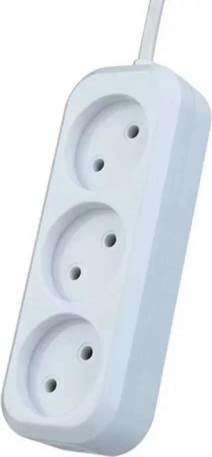 Удлинитель Perfeo RU Power PF-B4063 (5м, белый)