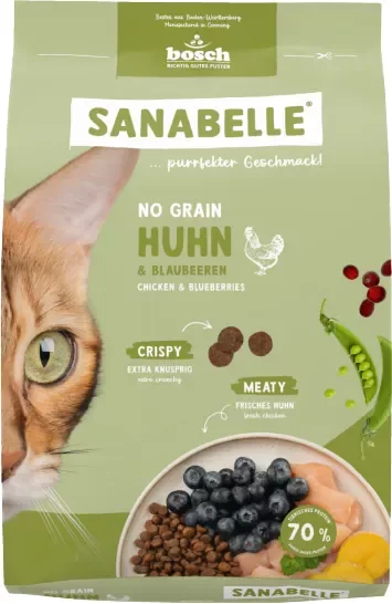 Сухой корм для кошек Bosch Petfood Sanabelle No Grain New (8кг)