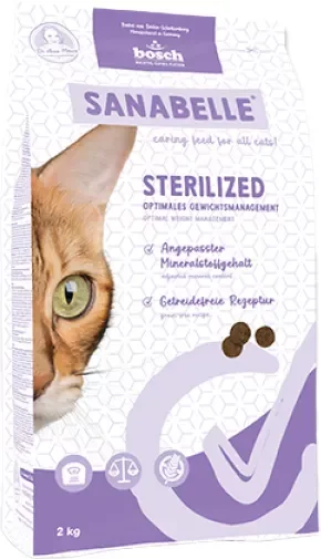 Сухой корм для кошек Bosch Petfood Sanabelle Sterilized New (2кг)