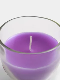 Свеча Sima-Land Ароматическая в стакане Scented Candle Лавандовые поля 10917323 — фото 3