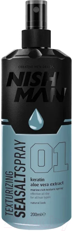Спрей для укладки волос NishMan SeaSalt Spray (200мл) — фото 1