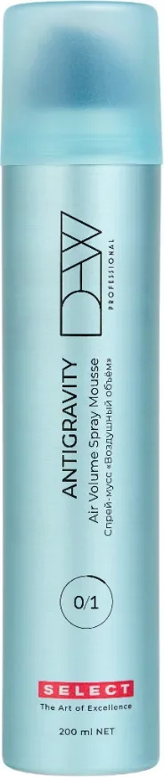Спрей для укладки волос Dew Professional Select Air Volume Spray Mousse AVSM/200 (200мл)