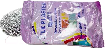 Блестки для жидких обоев Silk Plaster Точка (10гр, серебристый)